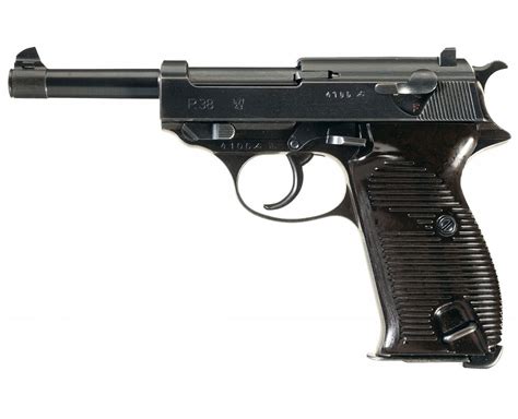 World War Ii Mauser Byf43 Code P38 Semi Automatic Pistol