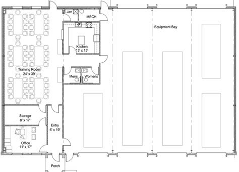 Small Fire Station Floor Plans Floorplansclick