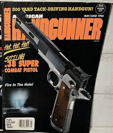 American Handgunner Mayjune 1990 Sizzling 38 Super Combat Pi