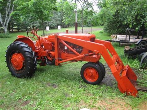 Allis Chalmers Wd Tractor With Front End Loader Snow Bucket And 2