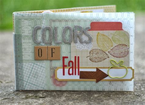 Monagee Scrapbooking Autumn Album No1