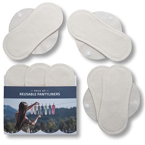 Disposable panty liners have a sticky adhesive so they can stay in place. Reusable Panty Liners, 7-Pack of Organic Cotton Sanitary ...