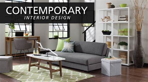 Interior Design Style Guide Contemporary Furniture