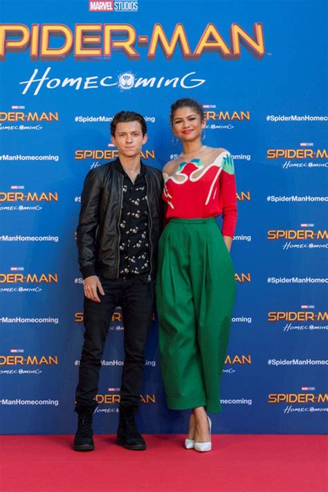 Zendaya, 24, and tom holland, 25, seem to confirm their romance following years of denial as they were photographed on july 1, sharing a kiss in after years of denying romance rumors, it seems as if zendaya and tom holland sealed things with a kiss. Tom Holland and Zendaya Coleman at the "Spider-Man ...