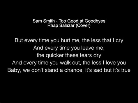 Sam Smith Too Good At Goodbyes Mp3 Download