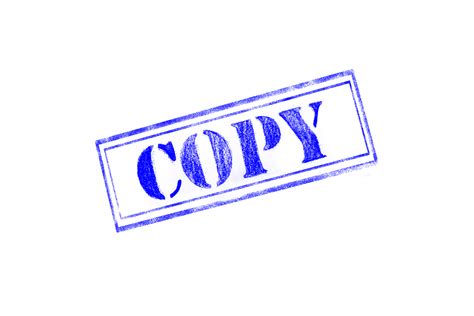 Copy Rubber Stamp Over Isolated Background 8478235 Png