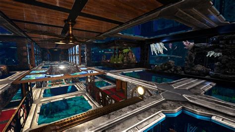 Steam Community Underwater Base Grand Hall Ark Survival Evolved Bases Ark Survival