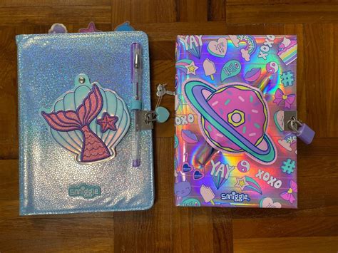 Smiggle Lockable Diaries Hobbies And Toys Stationery And Craft