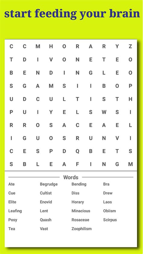 Word Search Letter Puzzle Game For Android Apk Download