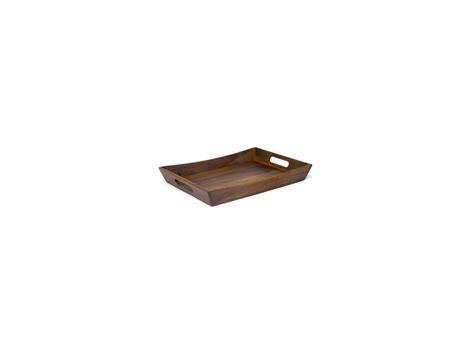 lipper 1165 acacia curved serving tray