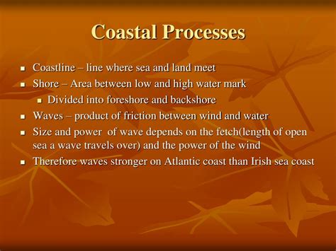 Ppt Coastal Processes Powerpoint Presentation Free Download Id5746102