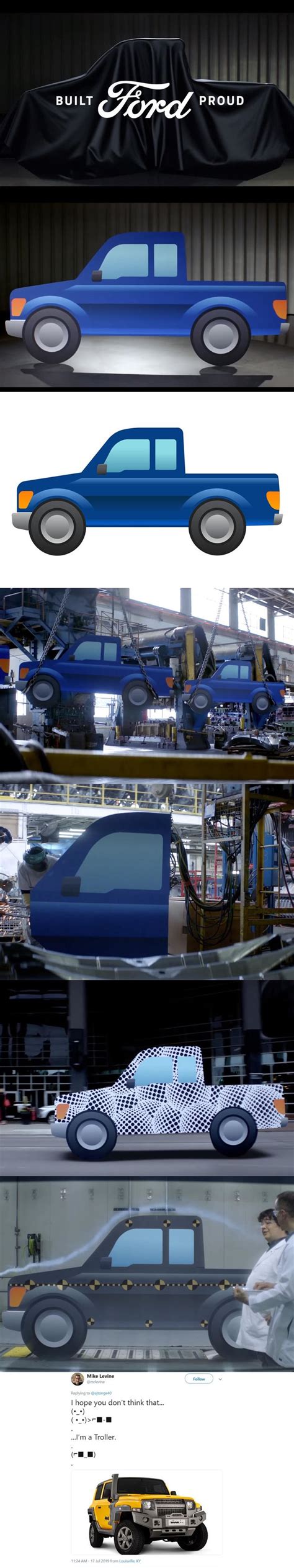 Ford's New Pickup Truck Isnt What We Were Expecting. Ford trolled us