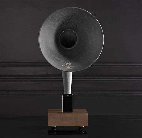 Phonograph Iphone Dock Iphone Gramophone Gramophone Restoration