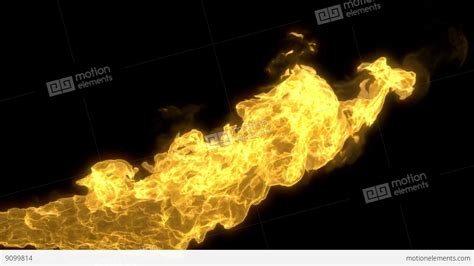 Realistic Stream Of Fire Like Fire Breathing Dragons