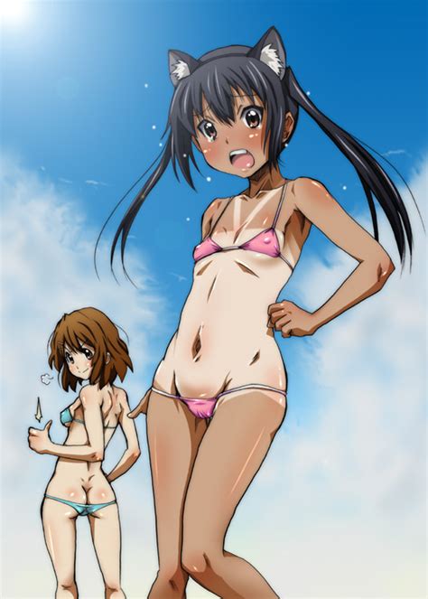 Nakano Azusa And Hirasawa Yui K On Drawn By Hirokawakouichirou