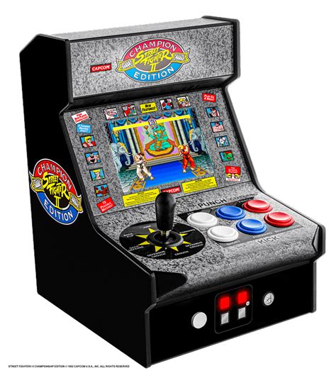 My Arcade Announces Super Retro Champ And Street Fighter Ii Items At