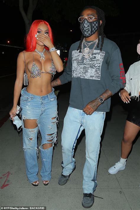 Quavo and his girlfriend saweetie on vacation together. Saweetie puts on an eye-popping display with beau Quavo | Daily Mail Online