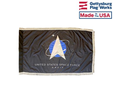 Official Indoor And Parade Us Space Force Flag