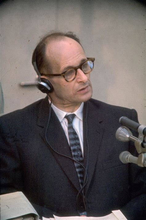 Er war maßgeblich an der massenvernichtung von sechs millionen. 11. Mai 1960: Der Mossad fasst Adolf Eichmann | Ruhrbarone