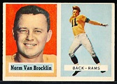 Lot Detail - 1957 Topps Ftbl. #22 Norm Van Brocklin, Rams