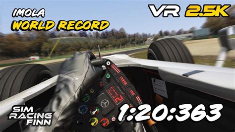 Assetto Corsa Rss Formula V Imola World Record Youtube