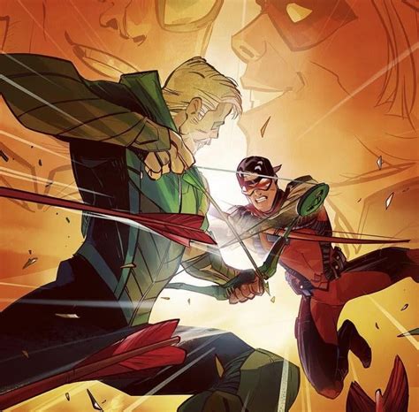 Green Arrow Vs Arsenal Dc Comics Art Comic Books Art Comic Book