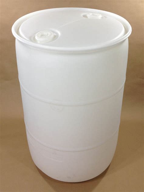 55 Gallon Natural Plastic Drum Spp055cn00ul1 Yankee Containers