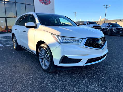 Used 2018 Acura Mdx Fwd Wtechnology Pkg For Sale In Abilene Tx 79605