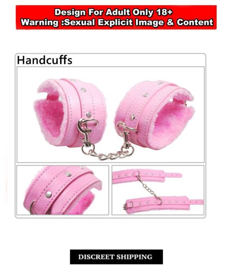 7pcs Bdsm Set Handcuffs And Blindfold Bondage Kit For Sex Games