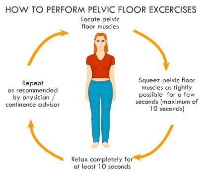 On the following pages, you will find directions that explain two types of pelvic floor exercises to help strengthen your muscles. Pelvic Floor Exercises. Causes, symptoms, treatment Pelvic ...