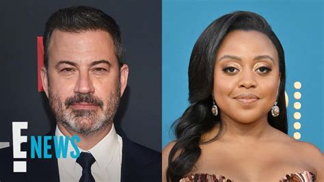 Jimmy Kimmel Apologizes To Emmy Winner Quinta Brunson E News YouTube