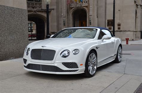 2017 Bentley Continental Gt Convertible Speed Stock B832 S For Sale