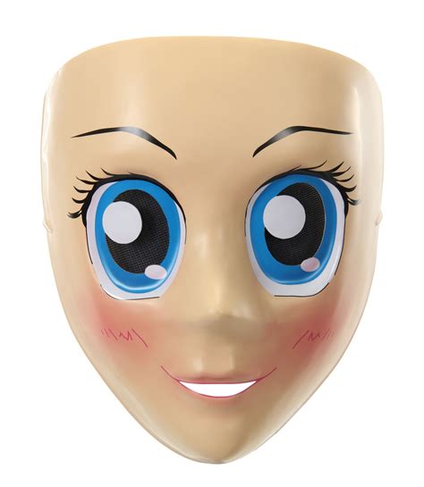 Anime Face Mask With Big Eyes Ebay