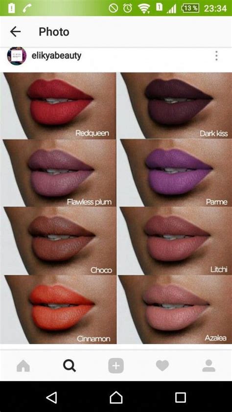 Matte Lipstick Colors For Brown Skin Hostssafas