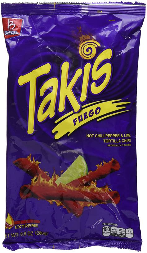 Buy Bracel Takis Fuego Hot Chili Pepper And Lime Tortilla Chips 99