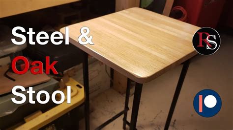How to make stool harder. DIY - How to Make A Steel & Wood Stool / Bar Stool / Shop ...