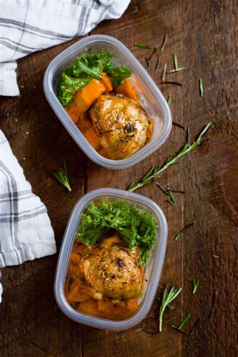 Slow Cooker Chicken And Sweet Potato Meal Prep Primavera Kitchen