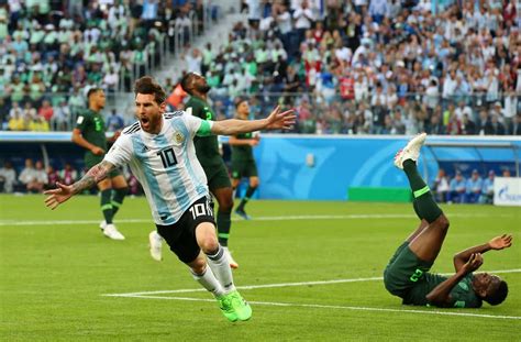 Argentina Vs Nigeria Messi Ghi Bàn Trọng Tài Fifa Cứu Argentina