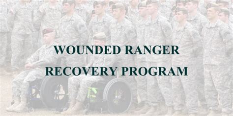 Programswoundedrangerrecovery1 Army Ranger Lead The Way Fund