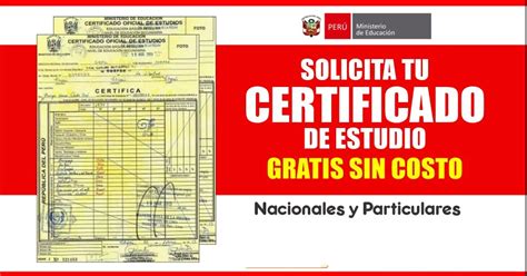 Conoce Como Tramitar Tu Certificados De Estudios Gratis Por Internet