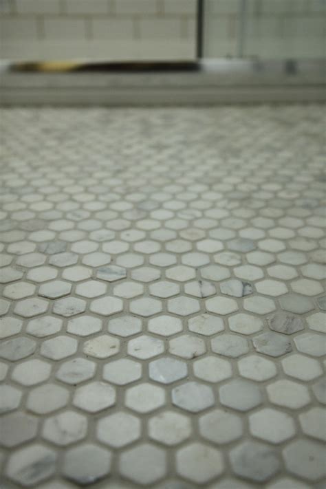 Modern Country Style Our Gorgeous Hexagonal Marble Mosaic Floor