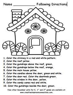 A clipboard, attached pen, and a website with unlimited printable travel activities make this a great gift for kids and for parents who have holiday travel plans! Free Gingerbread House for a following directions activity ...