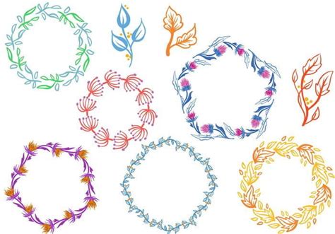 Free Wreaths Vectors Ai Svg Uidownload