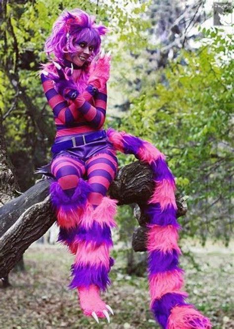 7 incredible cheshire cat makeup tutorials that take halloween to the next level. Cheshire cat costume - Alice in Wonderland for children and teenagers , #Alice #Cat #Cheshir… in ...