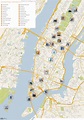 A to Z best sights in a week on google map - New York map