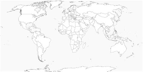 Carte Du Monde à Imprimer Voyages Cartes