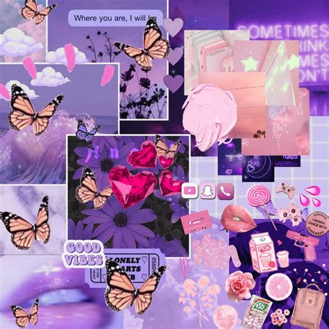 Aesthetic Purple Butterfly Wallpapers I Have Got My Own