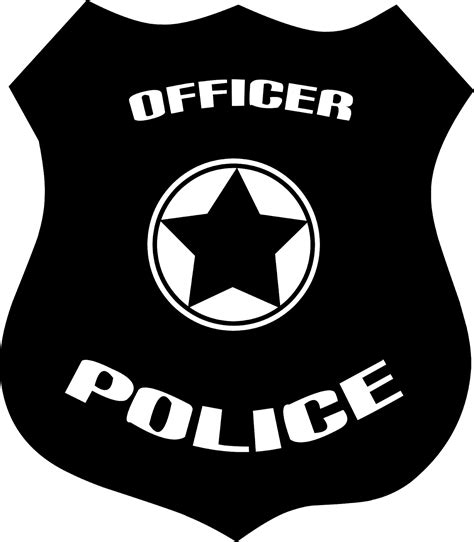 Police Badge Png Transparent Image Download Size 1398x1600px