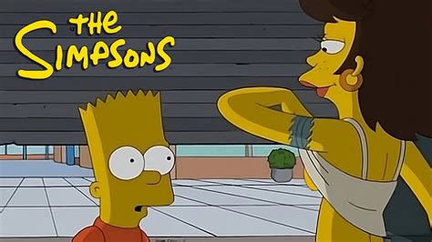 The Simpsons Bart Gets With Jimbos Girlfriend Beware My Cheating Bart Youtube