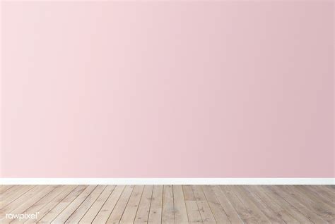 Pink Blank Concrete Wall Mockup Premium Image By